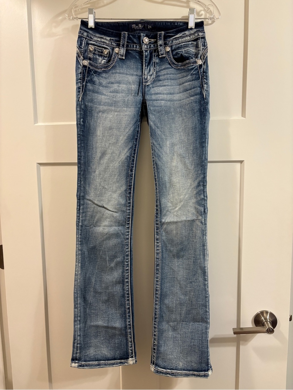 Miss Me Light Blue Flared Jeans